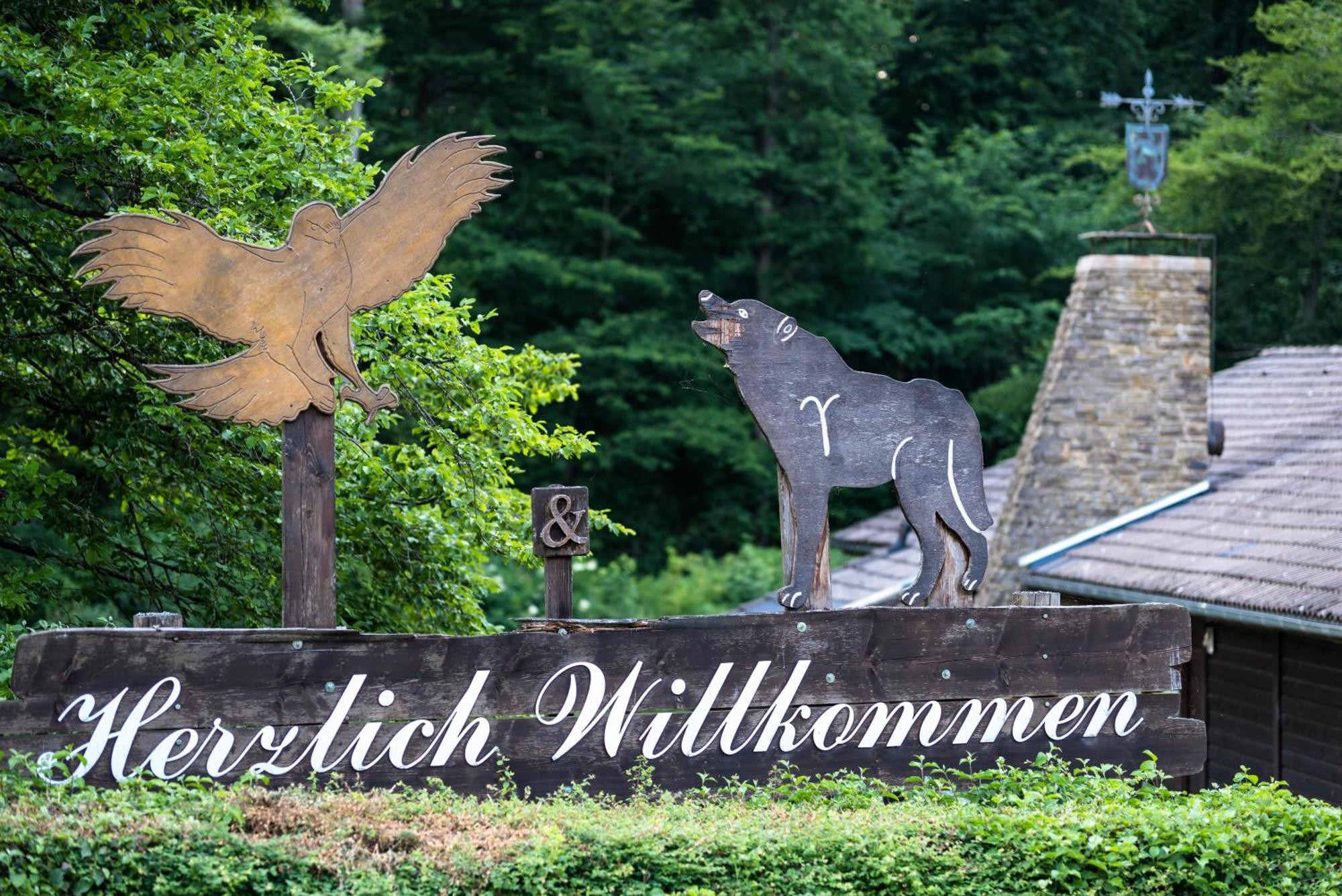 Holzhaus Onkel Fritz Mit Sauna Und Whirlwanne Esch  Esterno foto